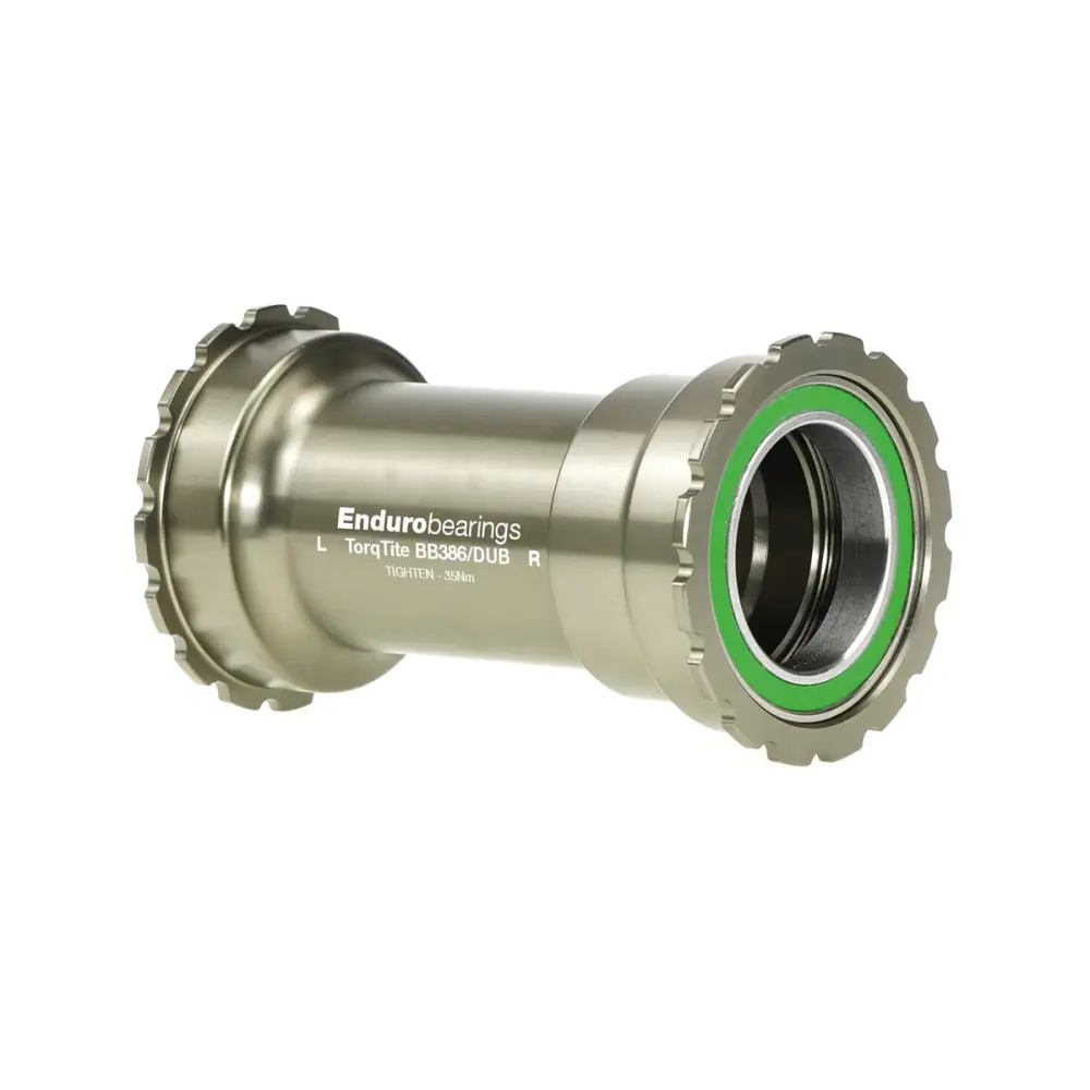Enduro TorqTite SS Radial BB386 for DUB - Enduro Premium Bottom Bracket BB386 to DUB Cranks Stainless Steel Radial
