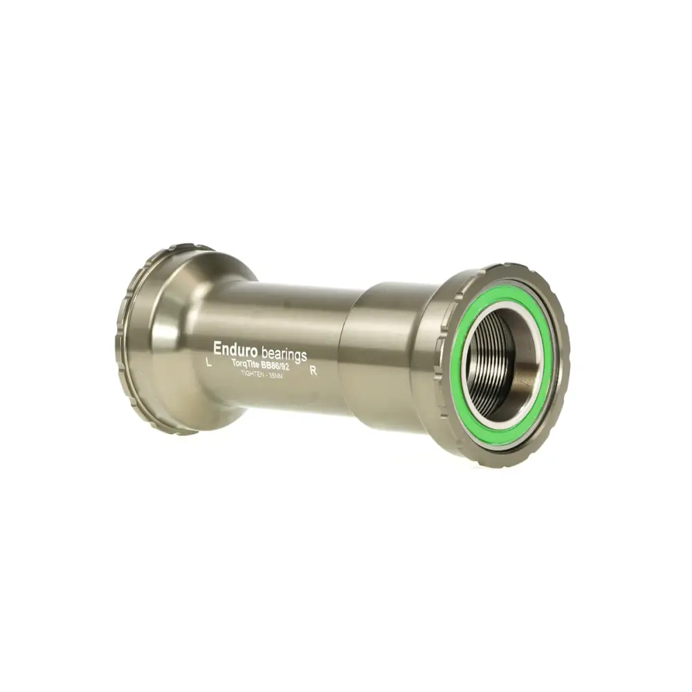 Enduro TorqTite SS Radial BB86/92 for 24mm - Enduro Premium Bottom Bracket BB86/92 to 24mm Cranks Stainless Steel