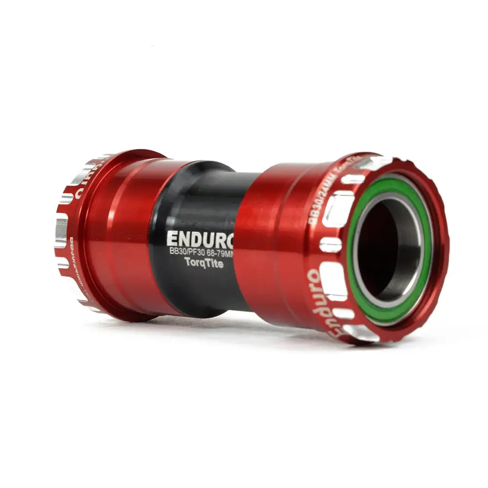 Enduro TorqTite StainlessSteel AC BB30 for 24mm - Enduro Premium Bottom Bracket BB30 to 24mm Cranks Stainless Steel
