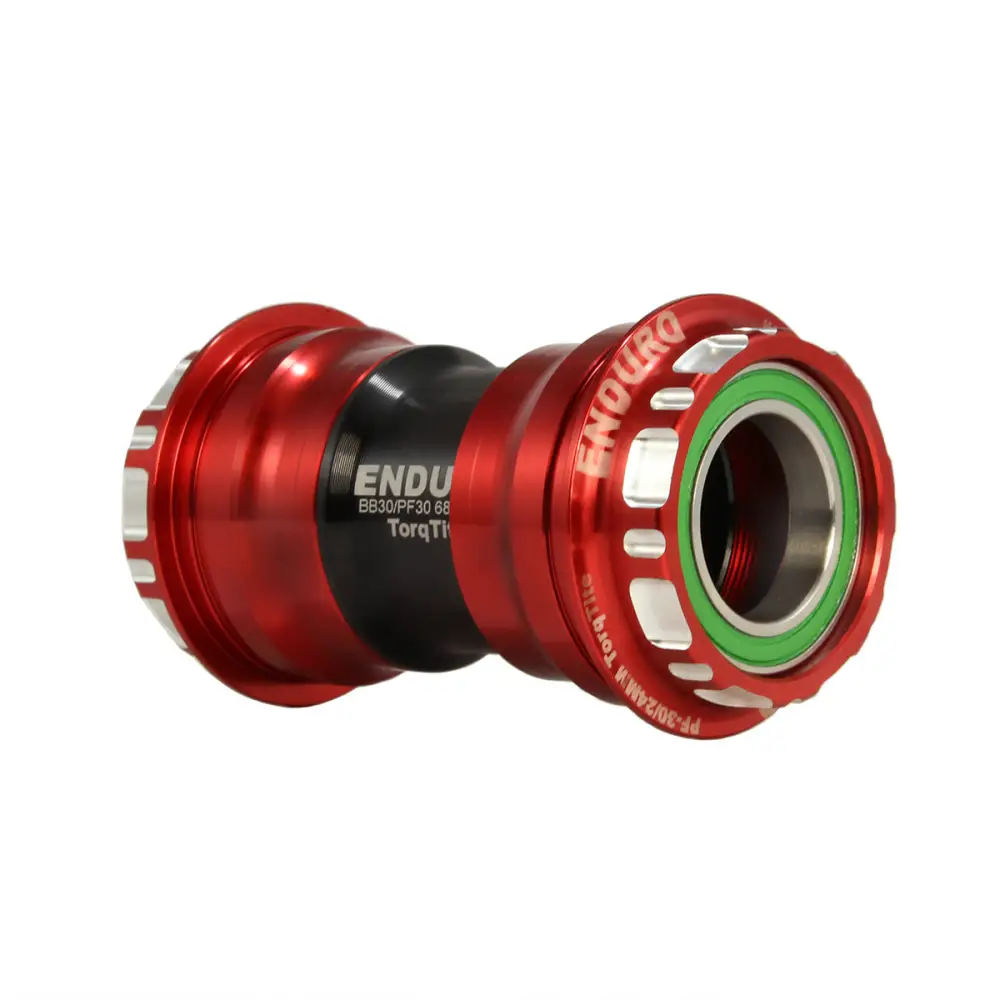 Enduro TorqTite StainlessSteel AC PF30 for 24mm - Enduro Premium Bottom Bracket PF30 to 24mm Cranks Stainless Steel