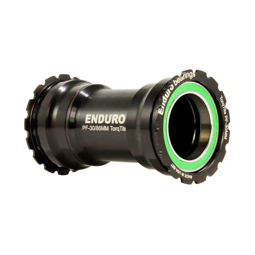 Enduro TorqTite XD - 15 Pro BB386 for 30mm - Enduro Premium Bottom Bracket BB386 to 30mm Cranks XD - 15 Pro Black