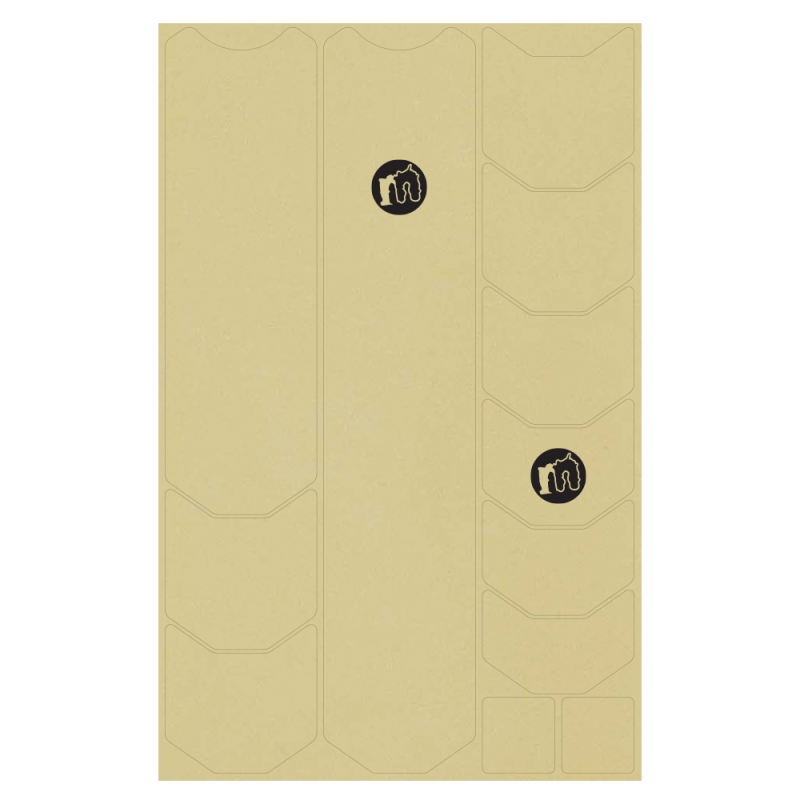 Mucky Nutz Frame Skinz Clear