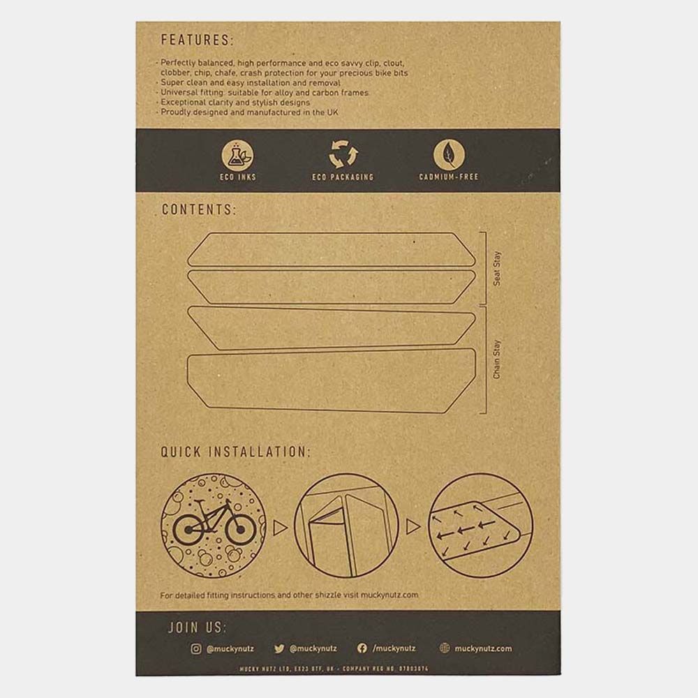 Mucky Nutz Stay Skinz Clear