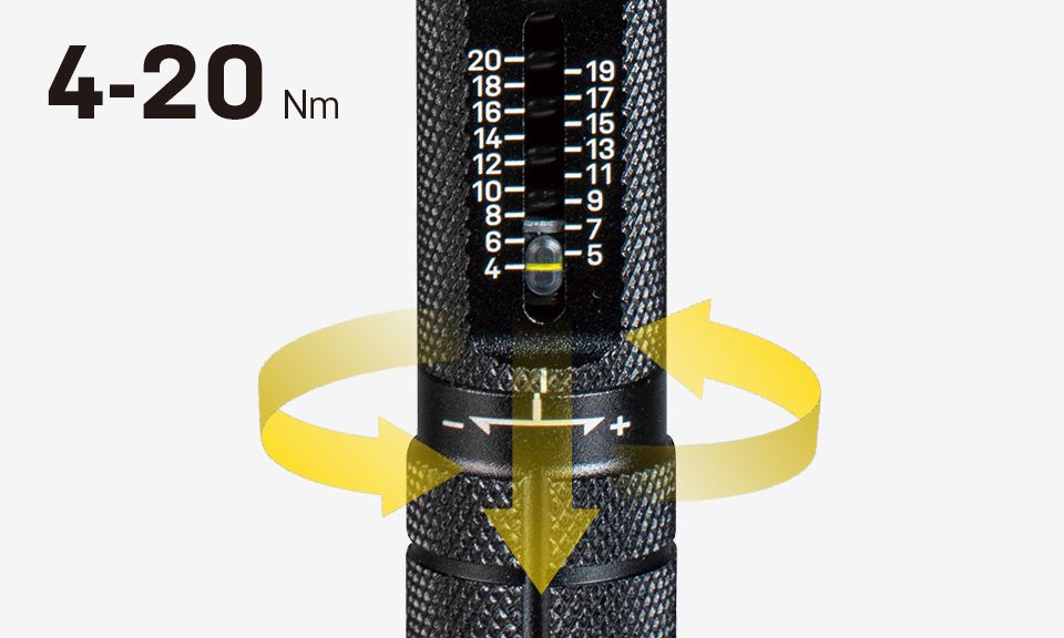 Topeak Torq Stick 4-20 Nm Torque Wrench