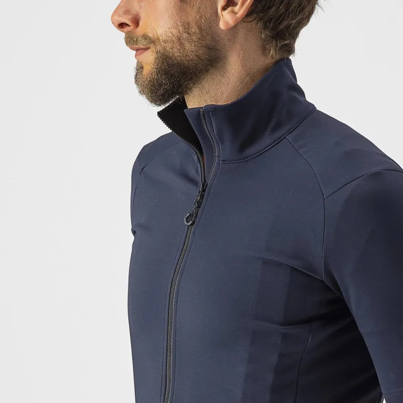 Castelli Perfetto RoS 2 Wind Jersey Men's Savile Blue