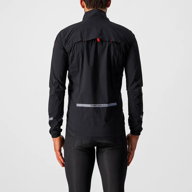 Castelli Emergency 2 Rain Jacket Men's Light Black