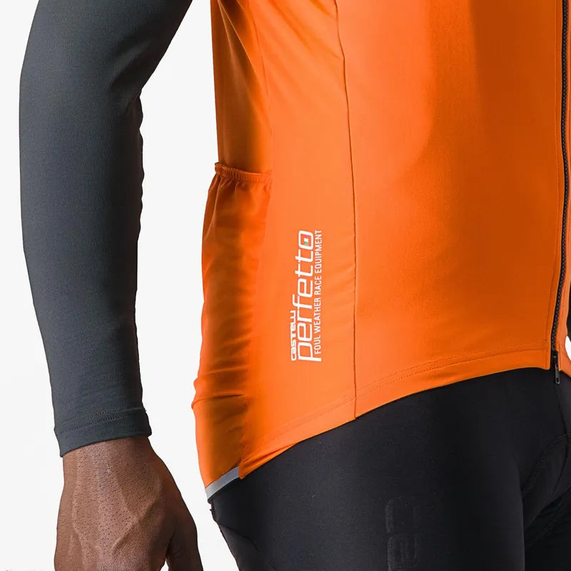 Castelli Perfetto RoS 2 Vest Men's Red Orange