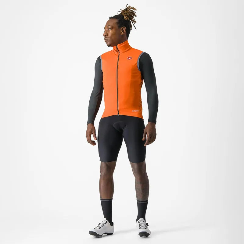 Castelli Perfetto RoS 2 Vest Men's Red Orange
