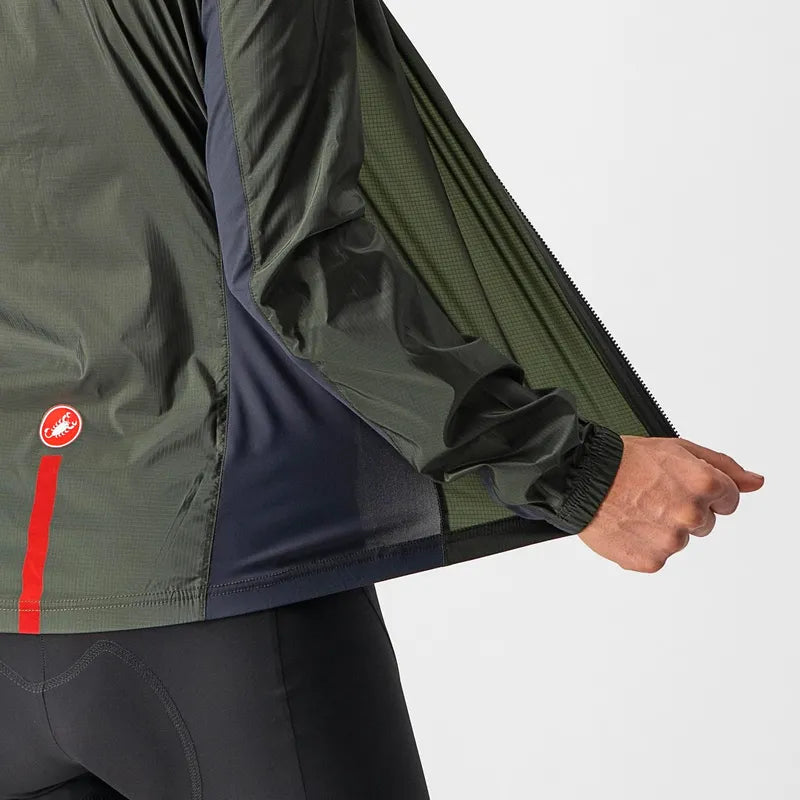 Castelli Squadra Stretch Jacket Women's Military Green/Dark