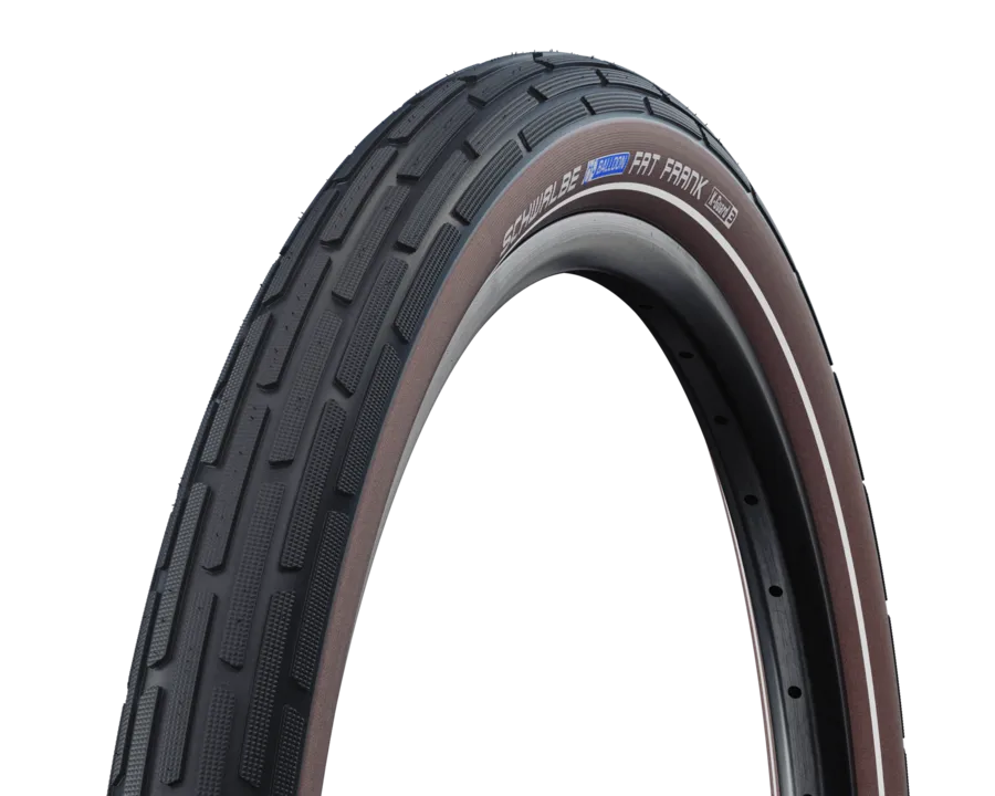 Schwalbe Tyre Motion Fat Frank - Black / Coffee