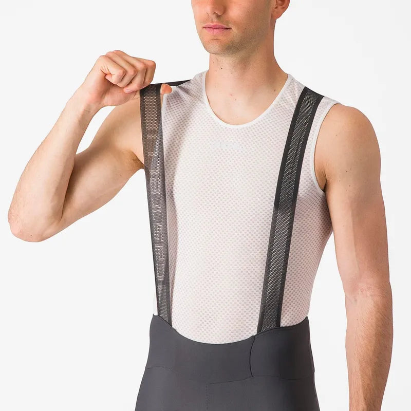 Castelli Espresso Bibshort Men's Dark Gray