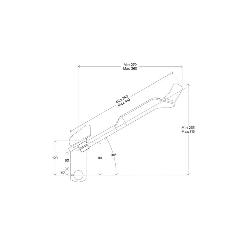 Deda FastPro Carbon Exensions