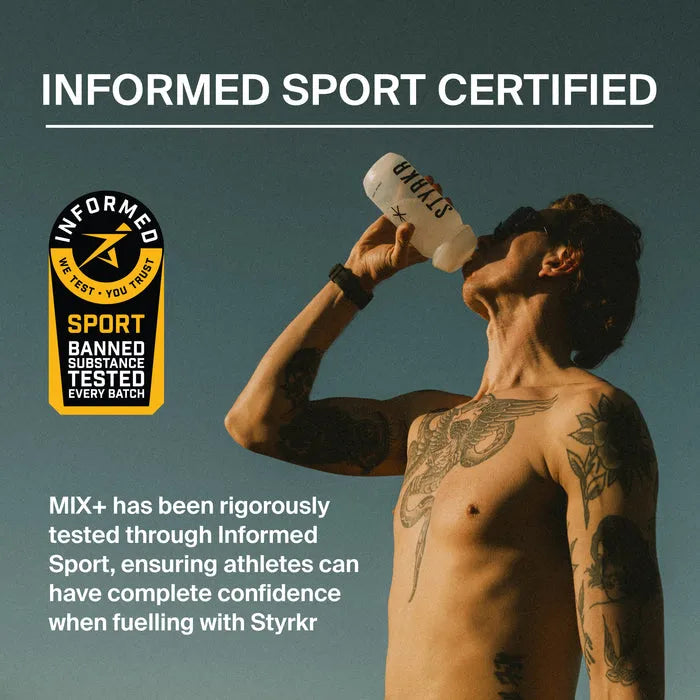 Styrkr Mix MIX+ Pink Graprefruit Dual-Carb Drink Mix