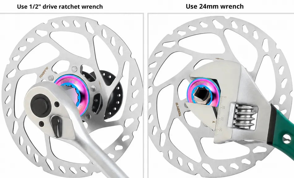 Toopre Disc Rotor Lockring 40nm HG Tool Removal