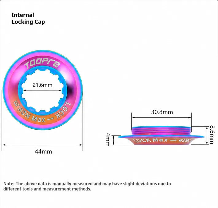 Toopre Disc Rotor Lockring 40nm HG Tool Removal