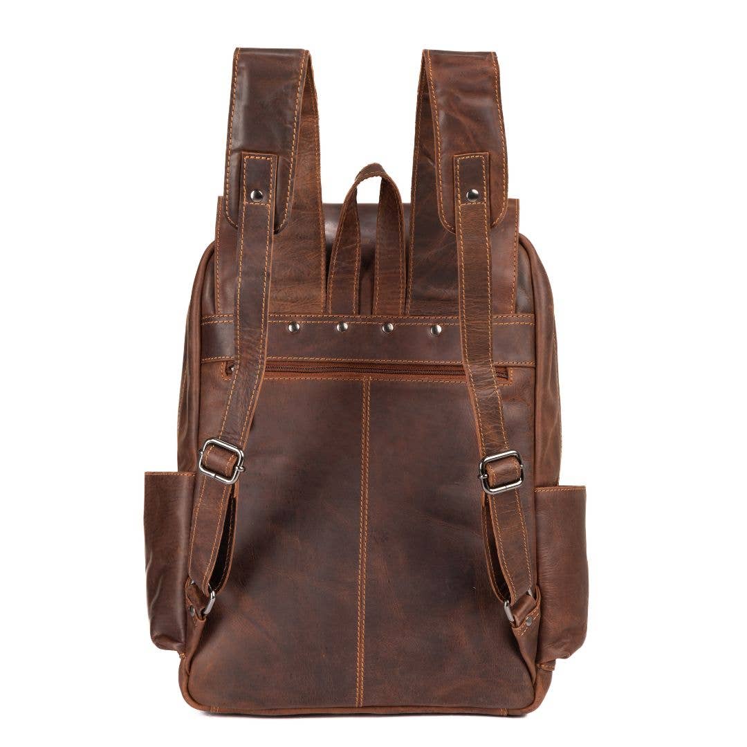Leather Vintage Backpack Scott - Unisex Sandal GW6809SAN