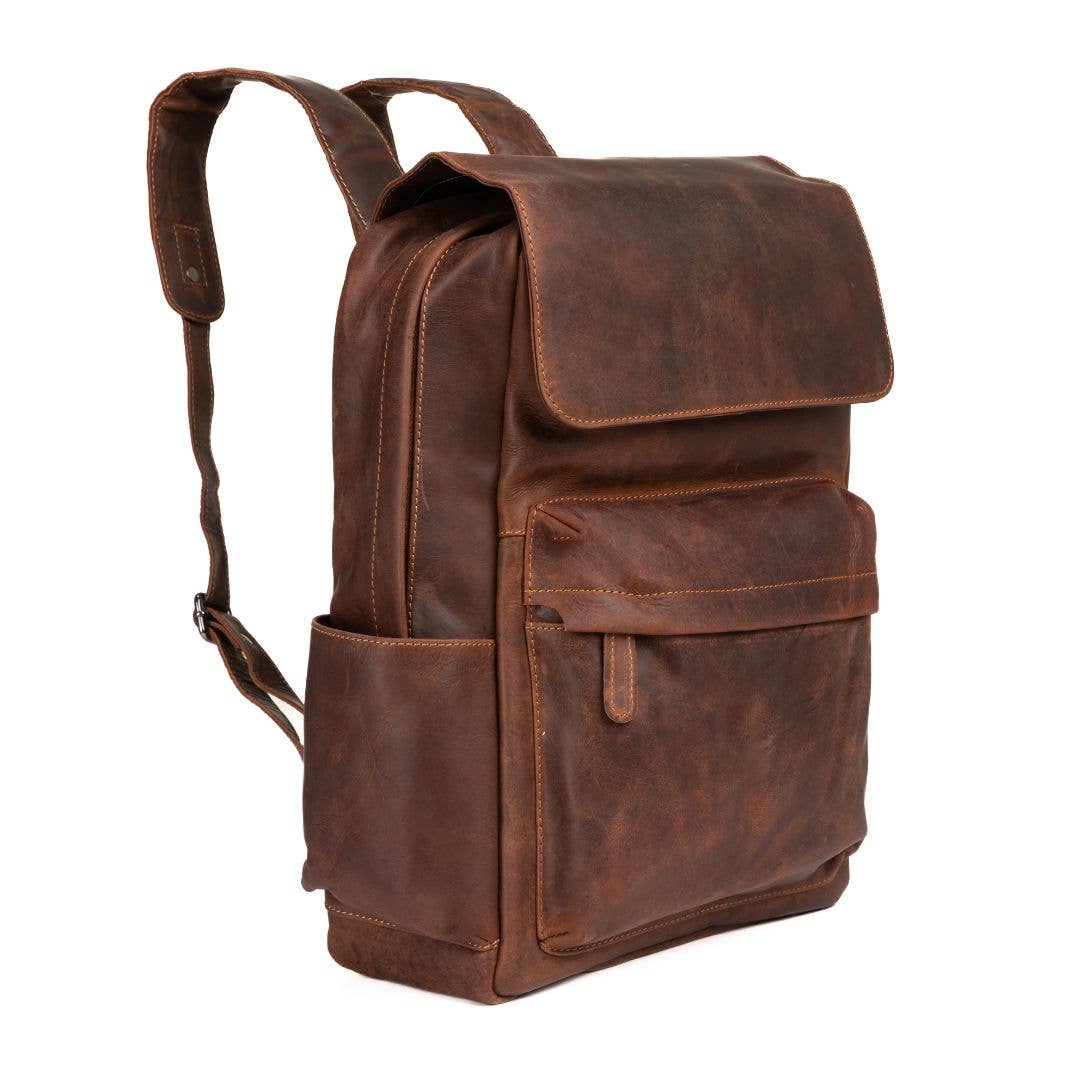 Leather Vintage Backpack Scott - Unisex Sandal GW6809SAN
