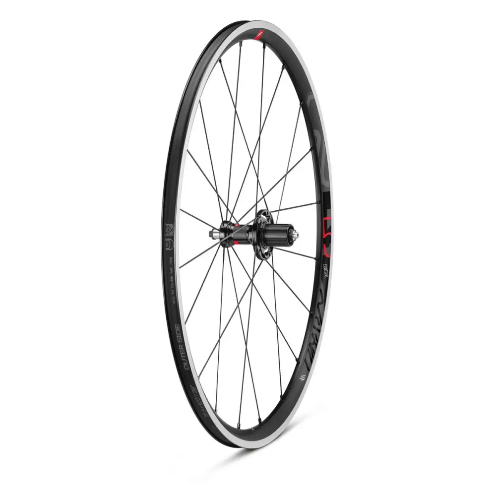 Fulcrum Racing 5 Rim Brake Wheelset - Fulcrum Wheelset Racing 5 Rim Brake LG HG11 23ext/17C internal
