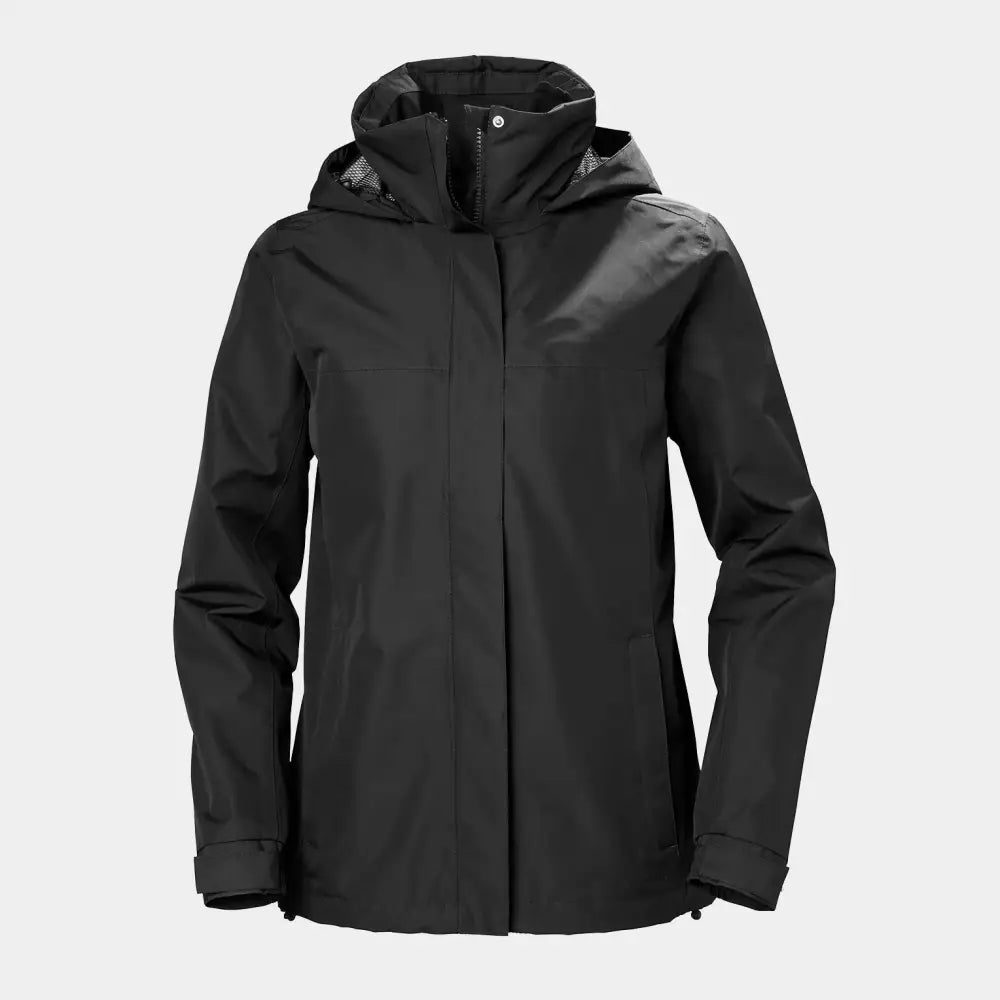 Helly Hansen Women's Aden Black Rain Jacket