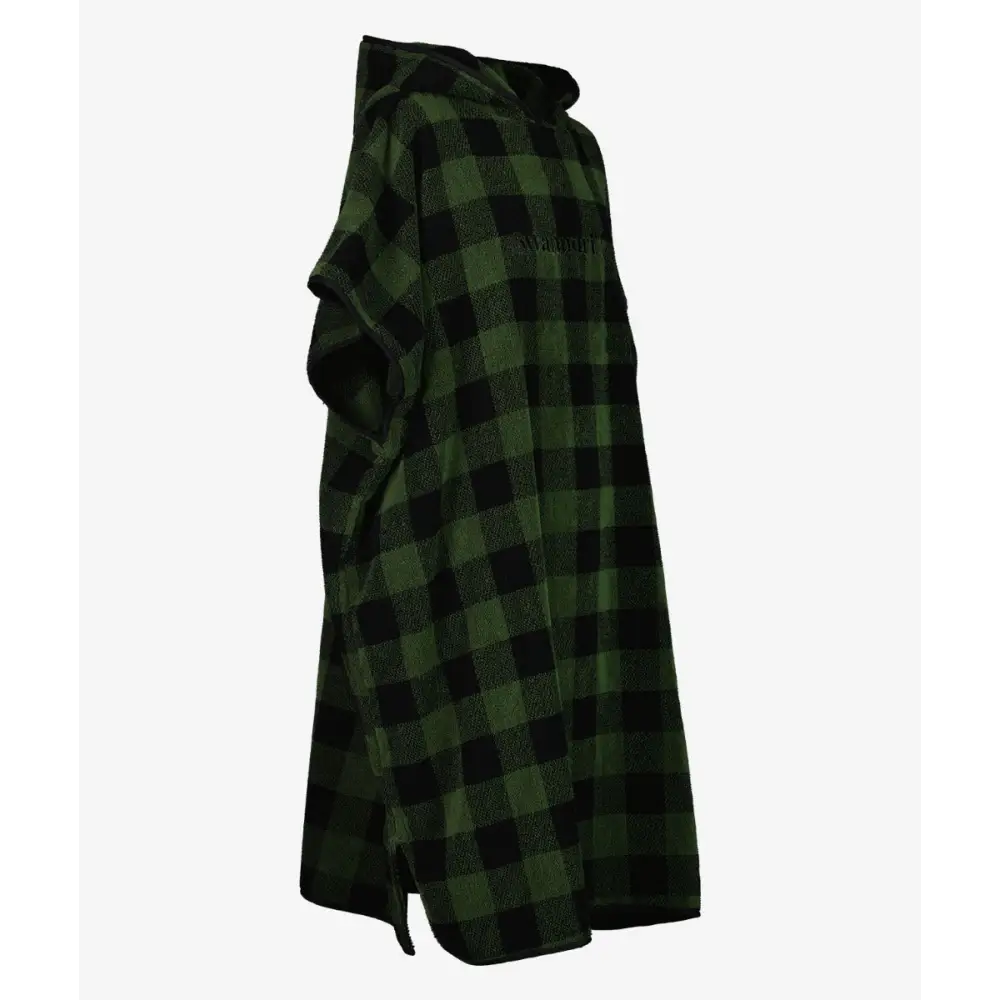 Hooded Towel Adult Olive/Black