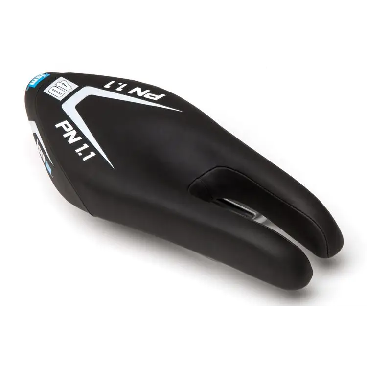 ISM PN 1.1 Black L - 275 / W - 110 Satin Steel Rails - ISM Saddle PN 1.1 Black L - 275 / W - 110 Satin Steel Rails