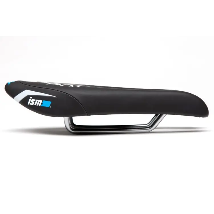 ISM PN 1.1 Black L - 275 / W - 110 Satin Steel Rails - ISM Saddle PN 1.1 Black L - 275 / W - 110 Satin Steel Rails