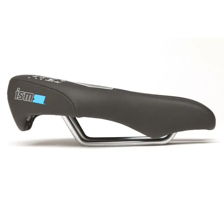 ISM PR 2.0 Black L - 250 / W - 130 Satin Steel Rails - ISM Saddle PR 2.0 Black L - 250 / W - 130 Satin Steel Rails