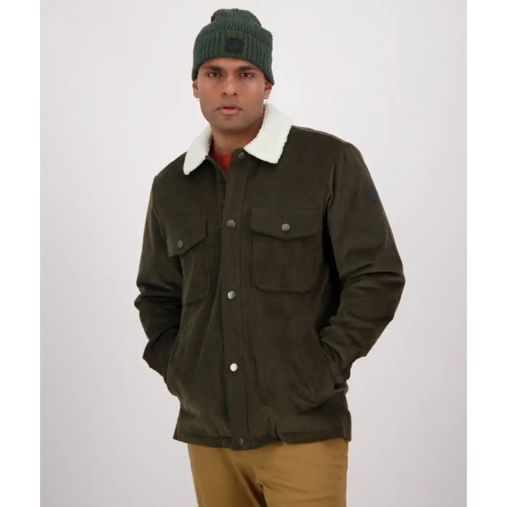 Swanndri Men's Jacket Kaituna Corduroy Olive