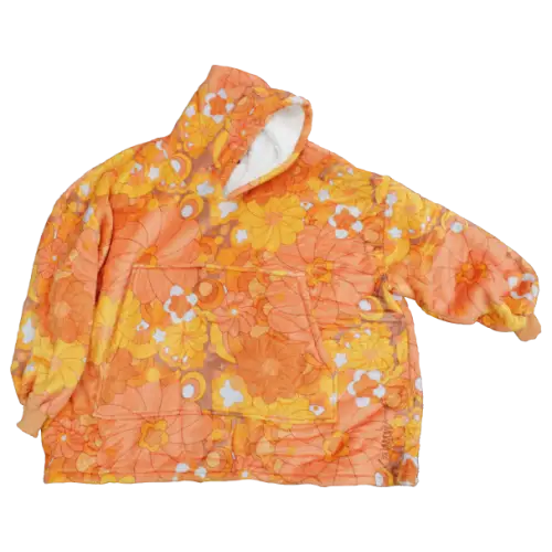 Mega Hoodie Flower Power Moana Rd