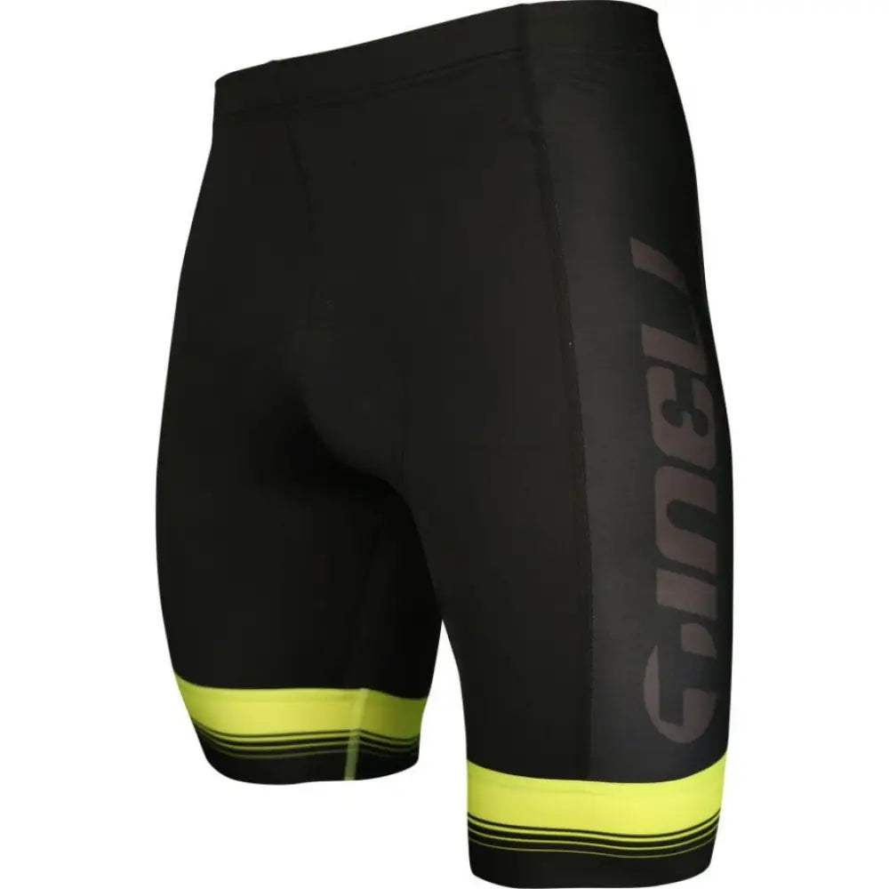 Mens Elite Tri Shorts Yellow - XS - Apparel & Accessories > Clothing > Activewear > Bicycle Activewear > Bicycle Shorts