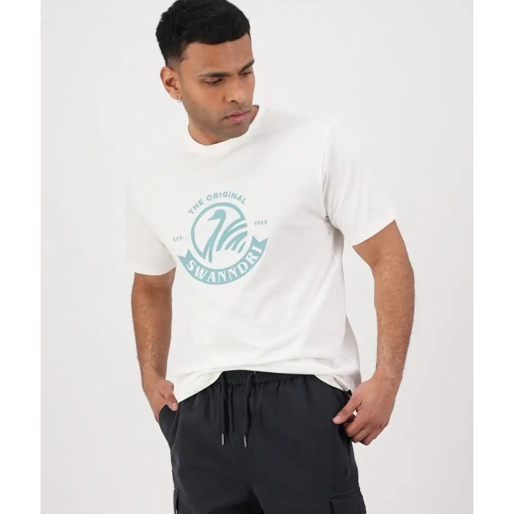 Original V2 Print T Shirt White - CLOTHING