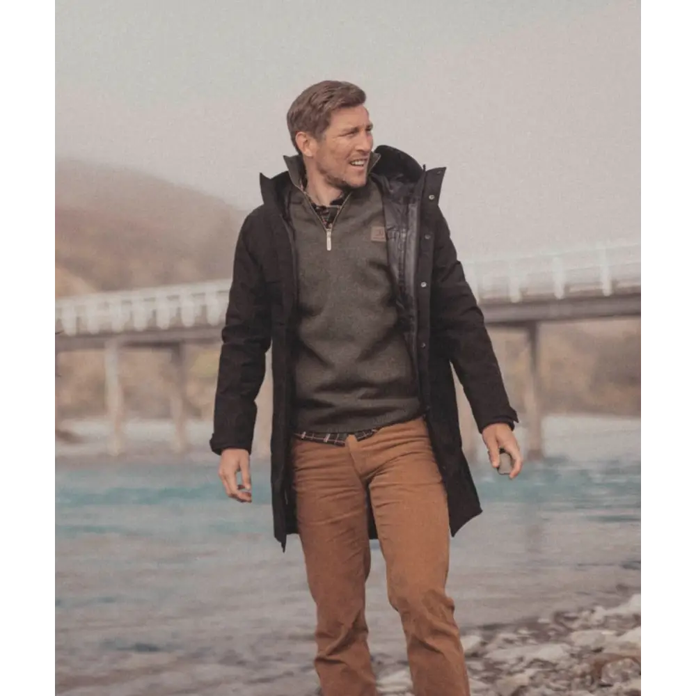 Rain Jacket Thunderstorm Black Swanndri