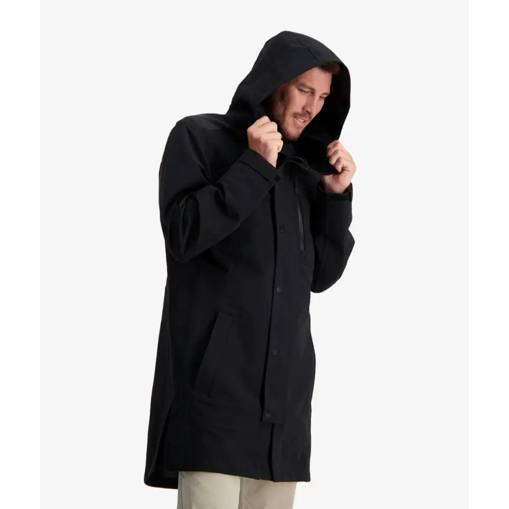 Rain Jacket Thunderstorm Black Swanndri