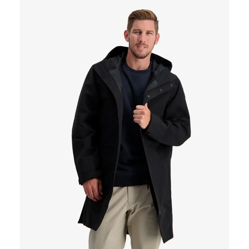 Rain Jacket Thunderstorm Black Swanndri