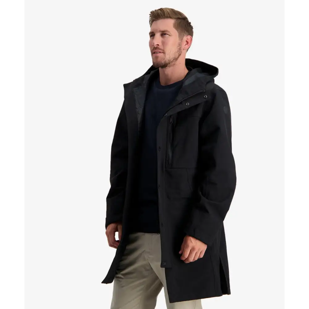 Rain Jacket Thunderstorm Black Swanndri