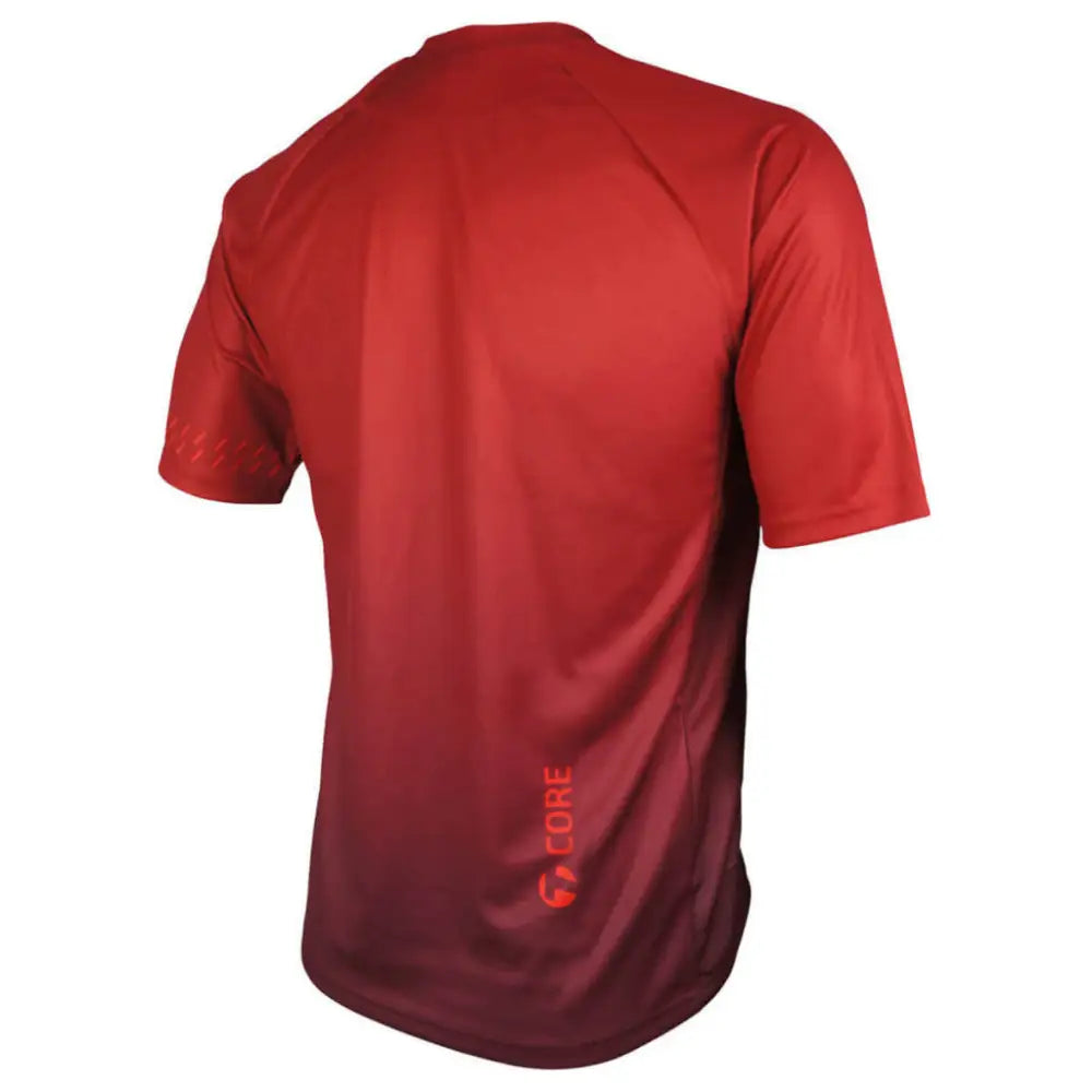 Red Core Trail Jersey - Apparel & Accessories > Clothing > Activewear > Bicycle Activewear > Bicycle Jerseys