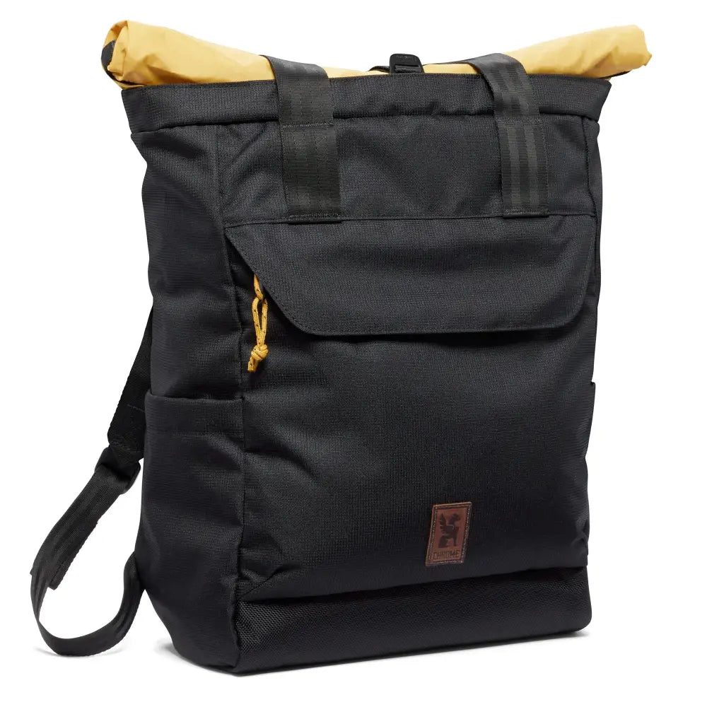 Ruckas Tote Black. It's a tote. A backpack. A shoulder bag. With a padded laptop sleeve and plenty of organization, our most versatile water-resistant 22-27L tote is ready to take on the day.