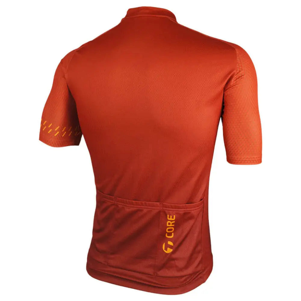 Rust Core Jersey - Apparel & Accessories > Clothing > Activewear > Bicycle Activewear > Bicycle Jerseys