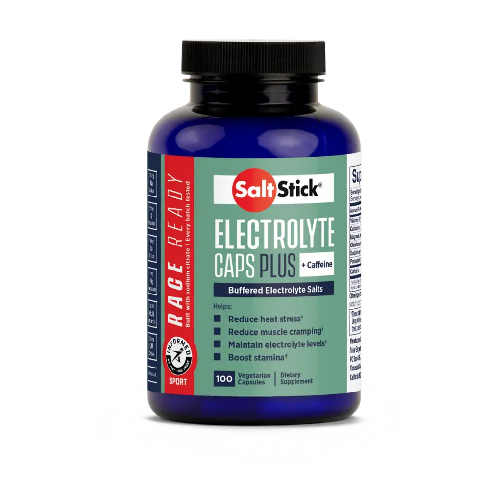 Saltstick Race Ready Plus Caps - Saltstick Race Ready Plus Caps Caffeinated Bottle of 100 Capsules