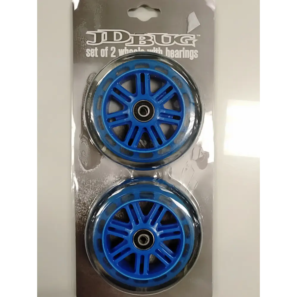JD Bug Scooter Wheel Blue 120mm With Bearings