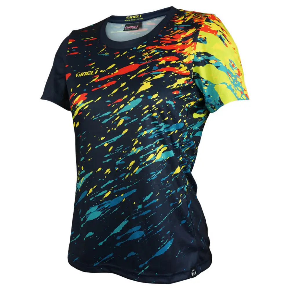 Splatter Trail Jersey - 152 - Apparel & Accessories > Clothing > Activewear > Bicycle Activewear > Bicycle Jerseys