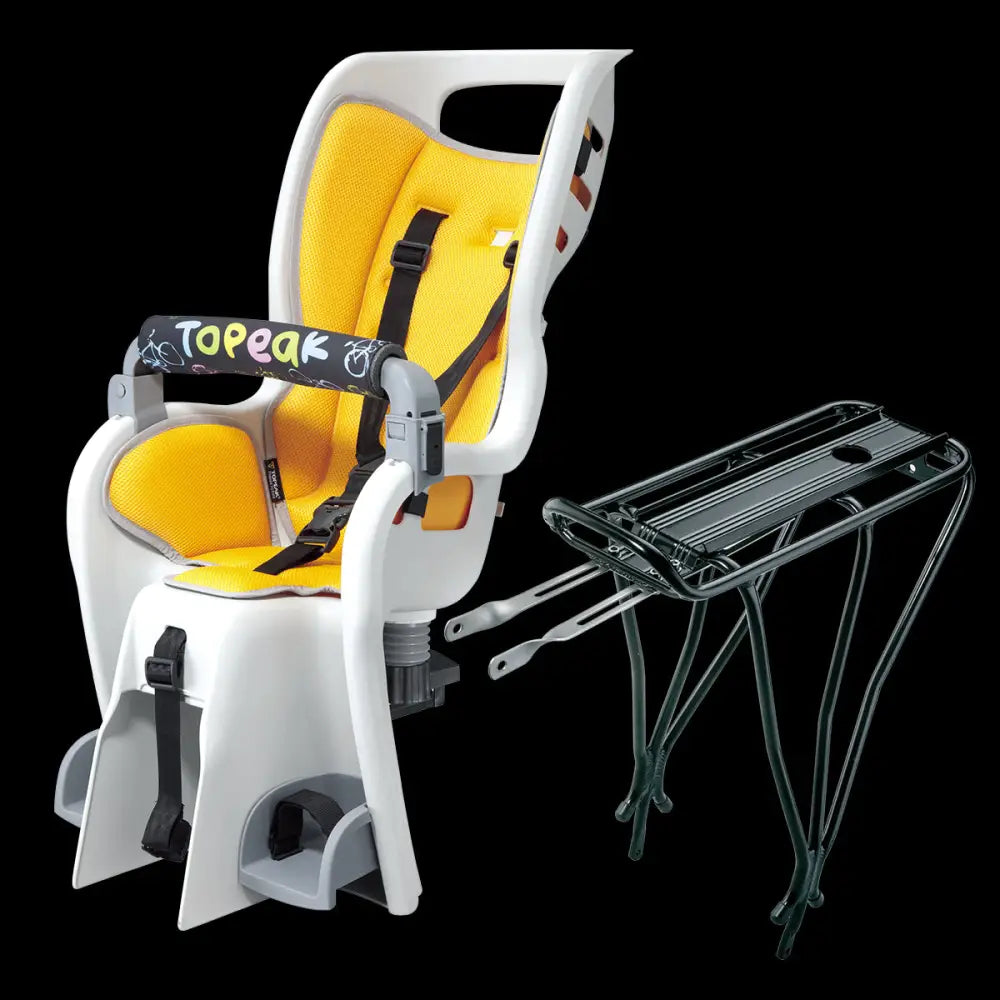 Topeak Baby Seats - Topeak Baby Seat II with No - offset Disc/Non Disc Rack for 26, 27.5, 700c