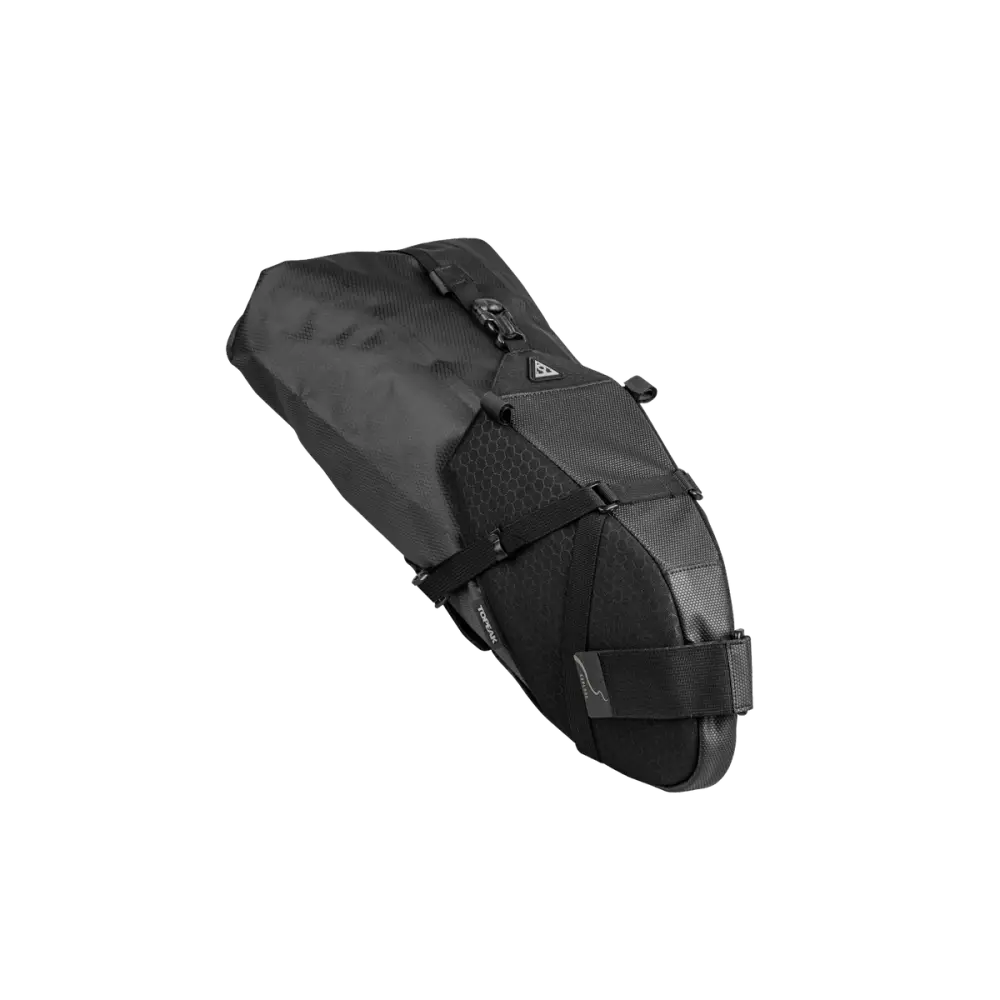 Topeak Backloader X 15L - Topeak Bikepacking Backloader X 15L Black Seatpost mount bag w/ waterproof inner bag