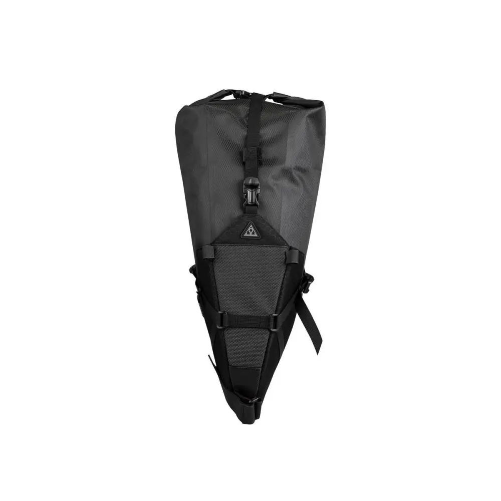 Topeak Backloader X 15L - Topeak Bikepacking Backloader X 15L Black Seatpost mount bag w/ waterproof inner bag