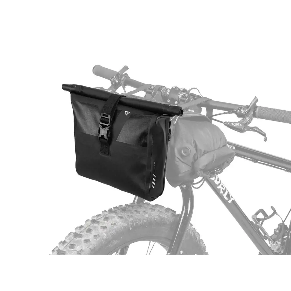 Topeak Barloader 6.5L - Topeak Bikepacking Barloader 6.5L Black Handlebar mount bag w/waterproof bag