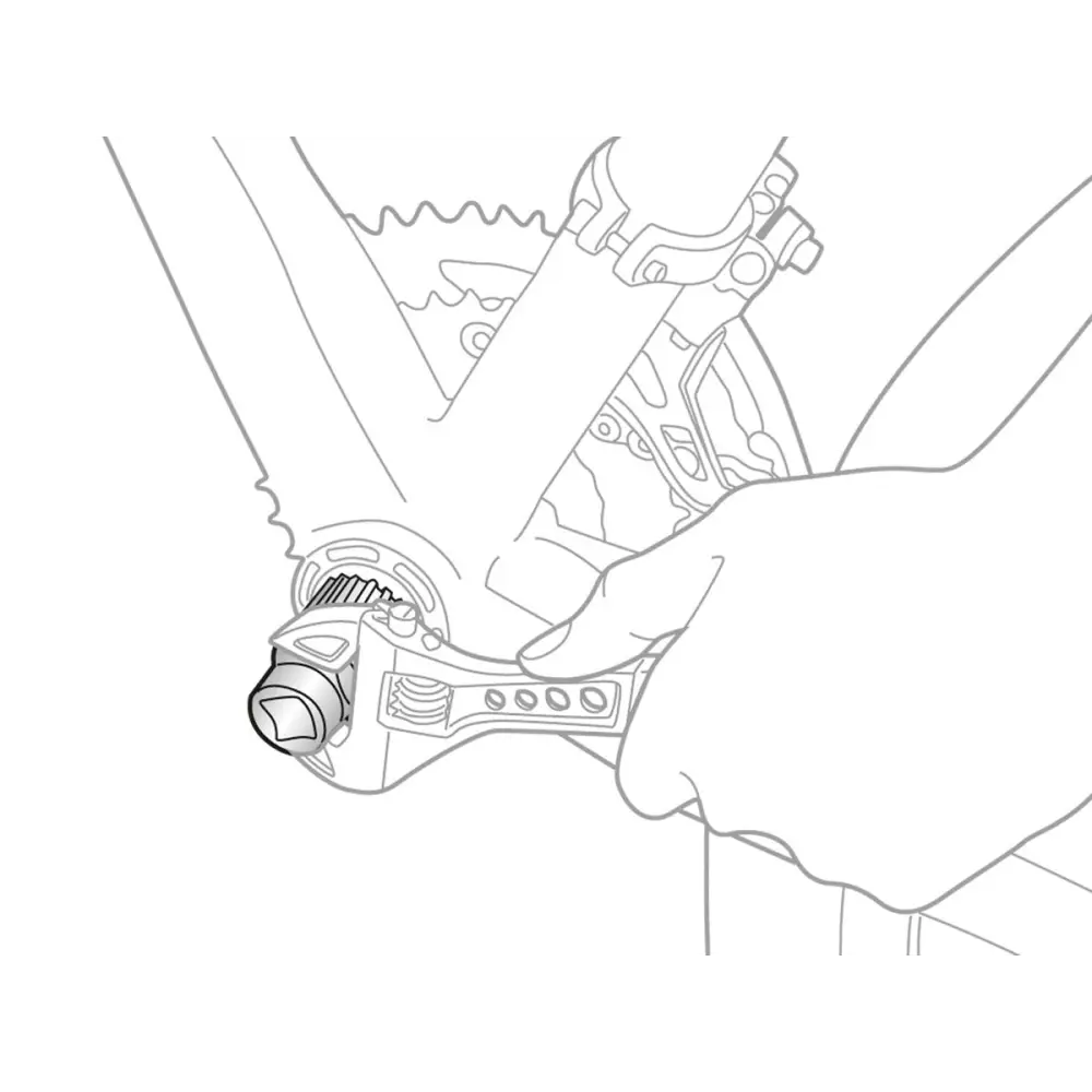 Topeak Cartridge Bottom Bracket Tool - Workshop For Shimano Octalink and ISIS