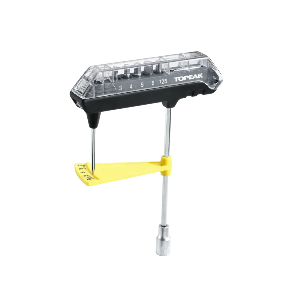 Topeak Combotorq Torque Wrench & Bit - Topeak Workshop Tool Combotorq Torque Wrench & Bit set