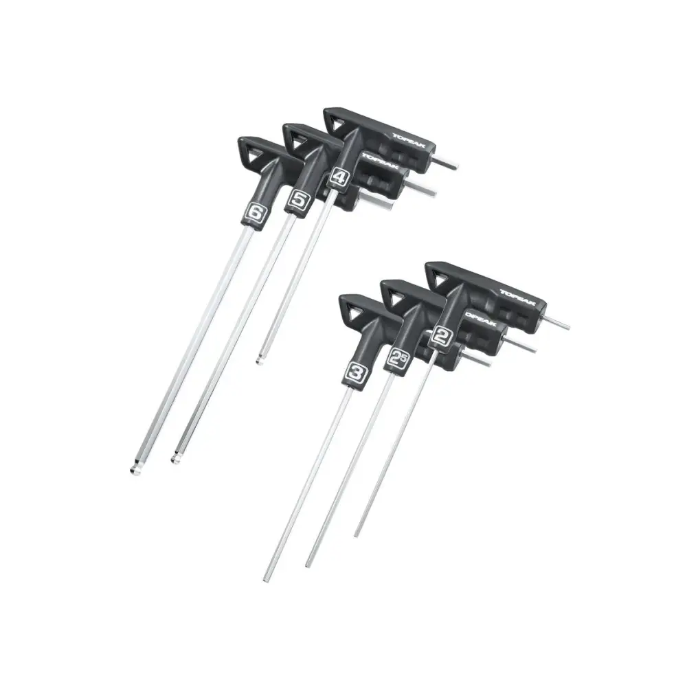 Topeak Duohex T - Handle Allen Wrench - Workshop Tool Set