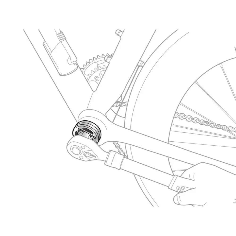 Topeak External Bottom Bracket Tool - Topeak Workshop Tool External Bottom Bracket Tool