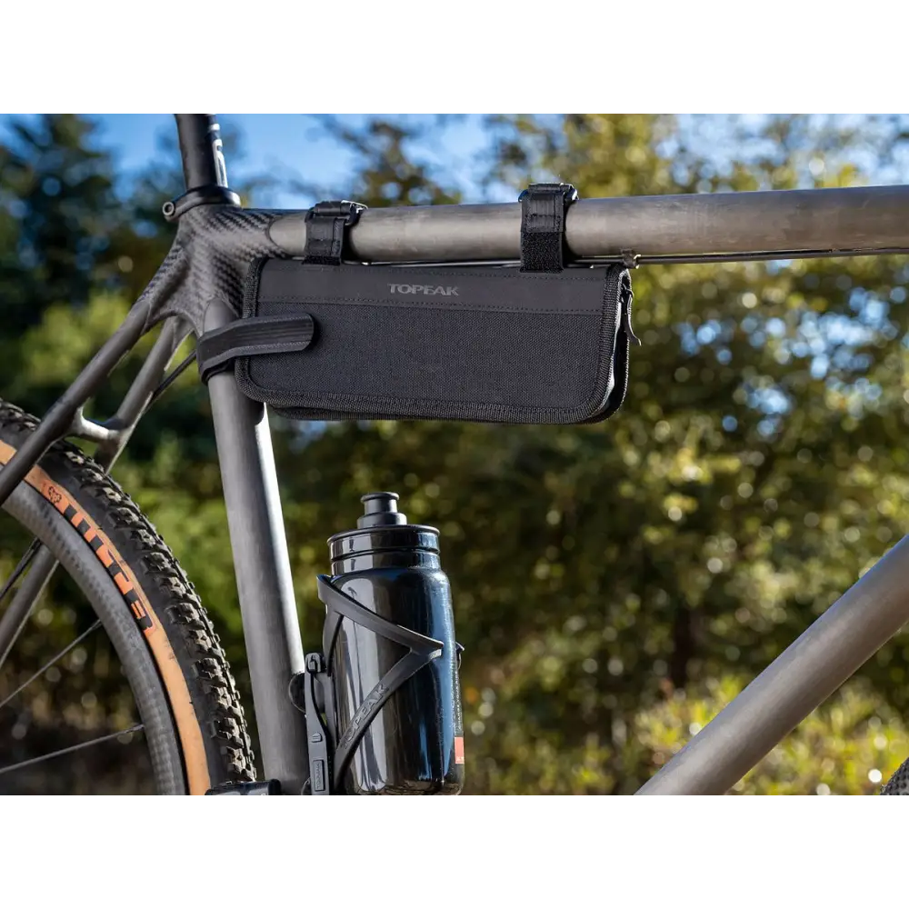 Topeak Gravel Gear Bag - Frame w/ Power Lever X, Airbooster, Tubi 11 Mini Tool + 3pc Tyre repair plugs